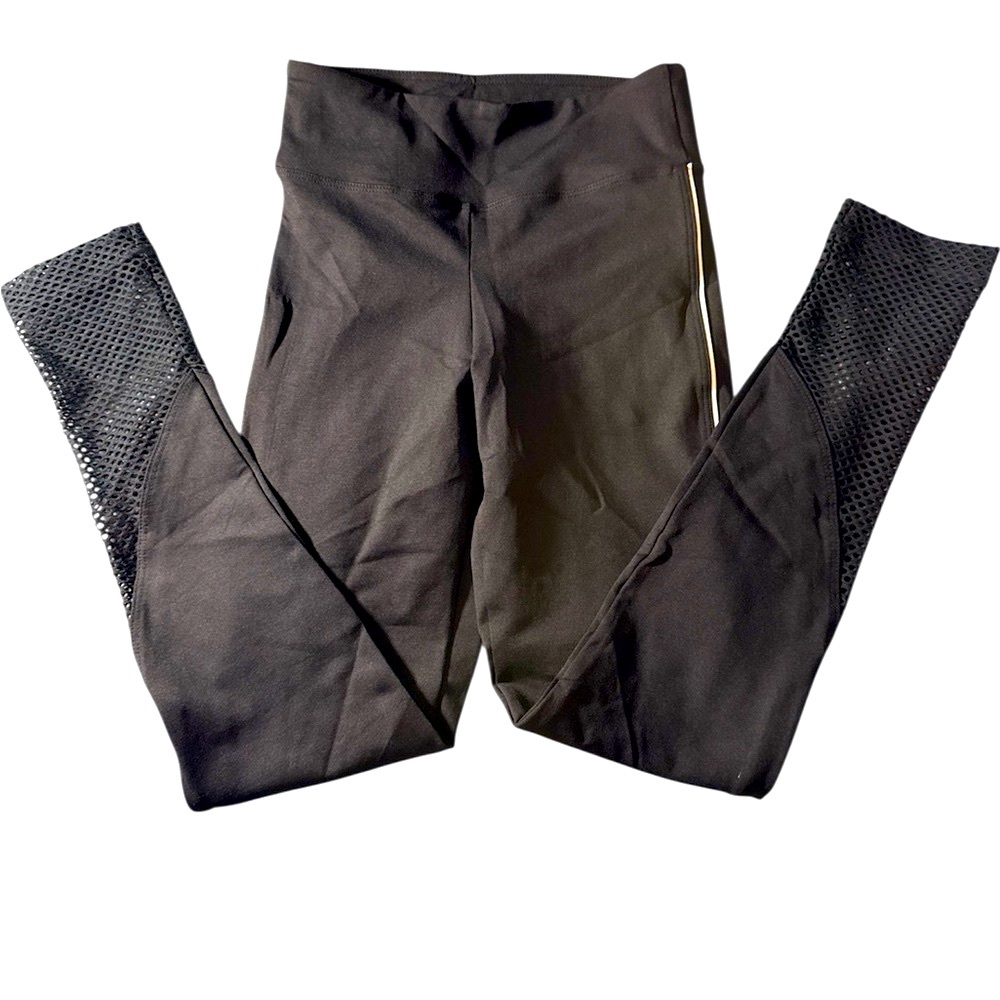 Koral Black Leggings Athletic Stretchy Bottoms
